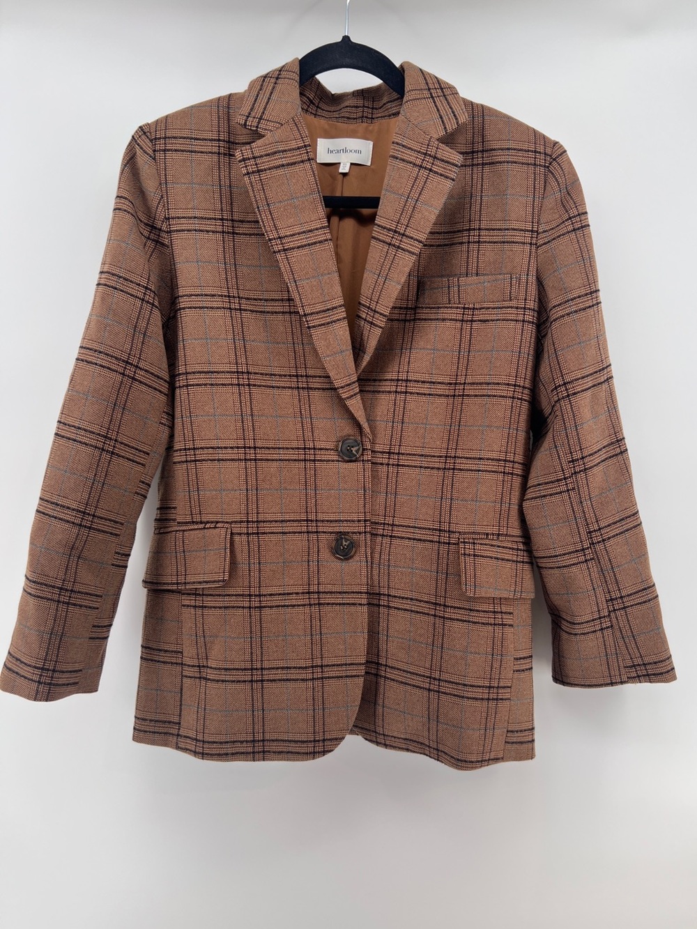 Heartloom NWOT Single breasted blazer with cinchable sleeves XS